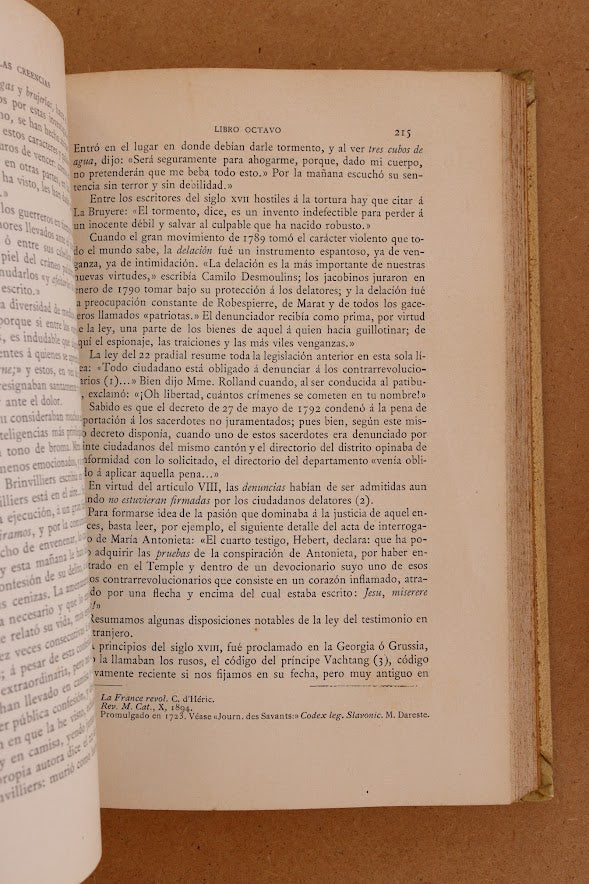 Historia de las Creencias, Montaner y Simón, 1904