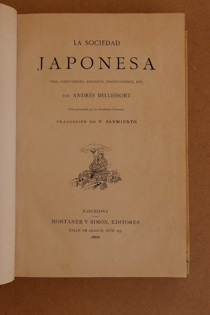 La Sociedad Japonesa, Montaner y Simón, 1905