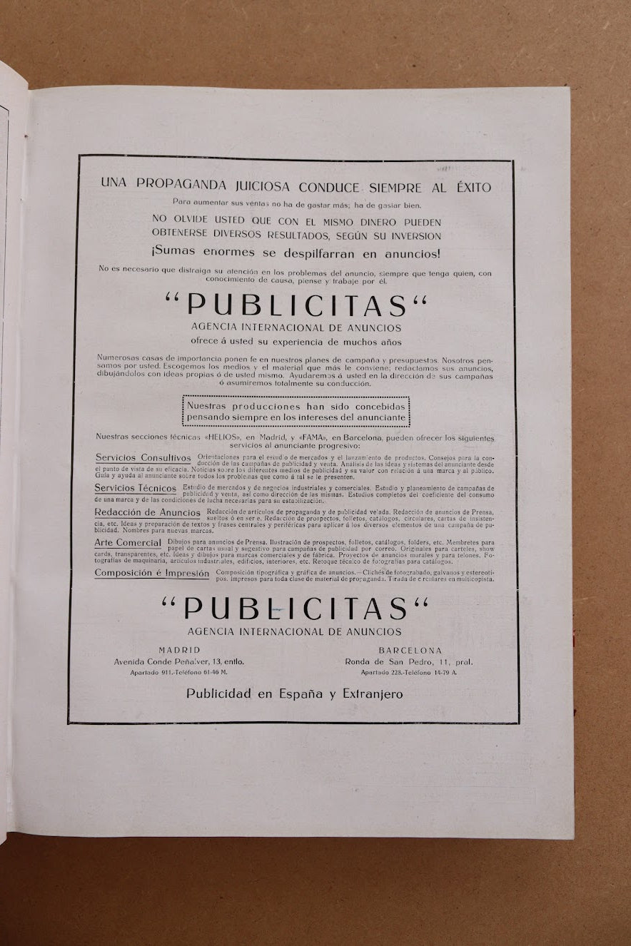 Revista "La Esfera", Madrid, 1924