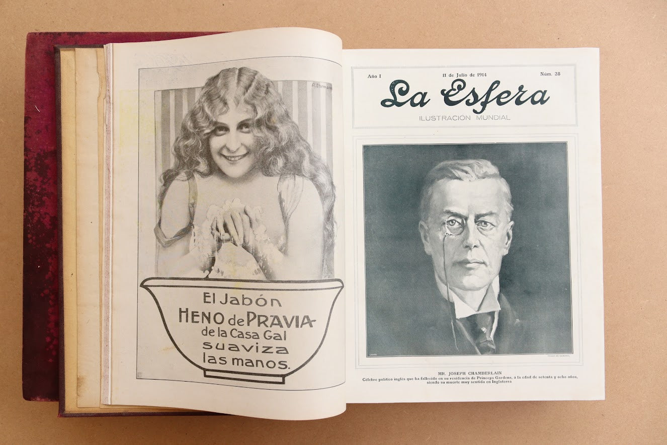 Revista "La Esfera", Madrid, 1914