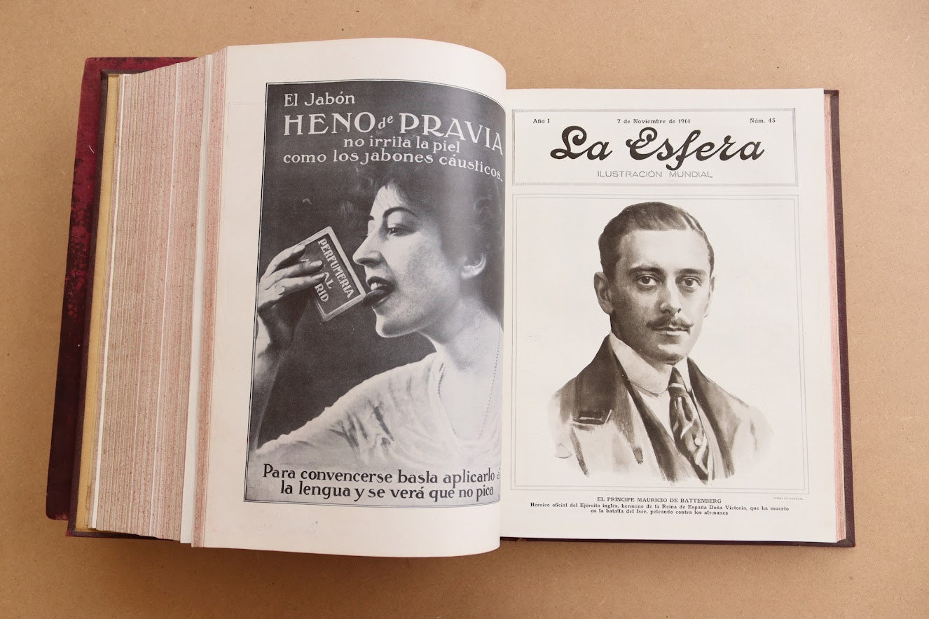 Revista "La Esfera", Madrid, 1914