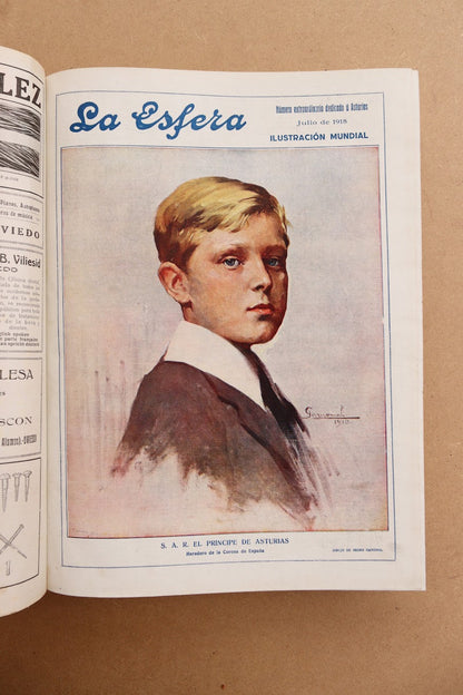 Revista "La Esfera", Madrid, 1918