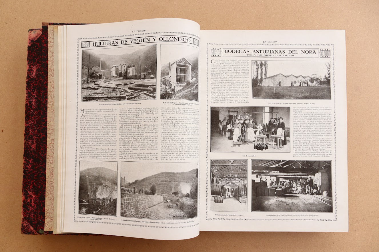 Revista "La Esfera", Madrid, 1918