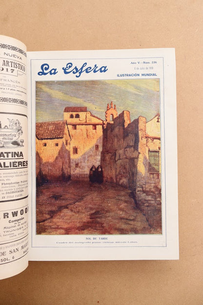 Revista "La Esfera", Madrid, 1918