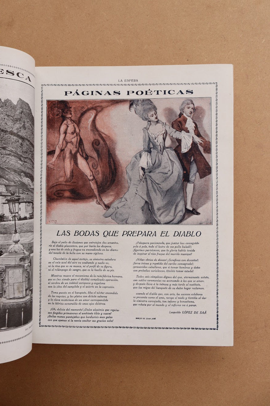 Revista "La Esfera", Madrid, 1918