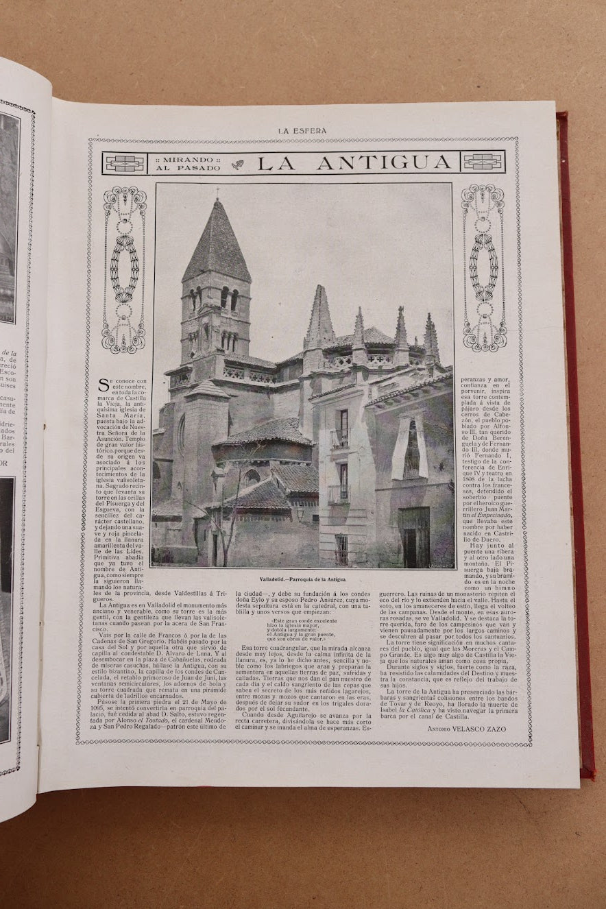 Revista "La Esfera", Madrid, 1919