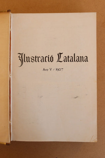 Ilustració Catalana, Barcelona, 1907