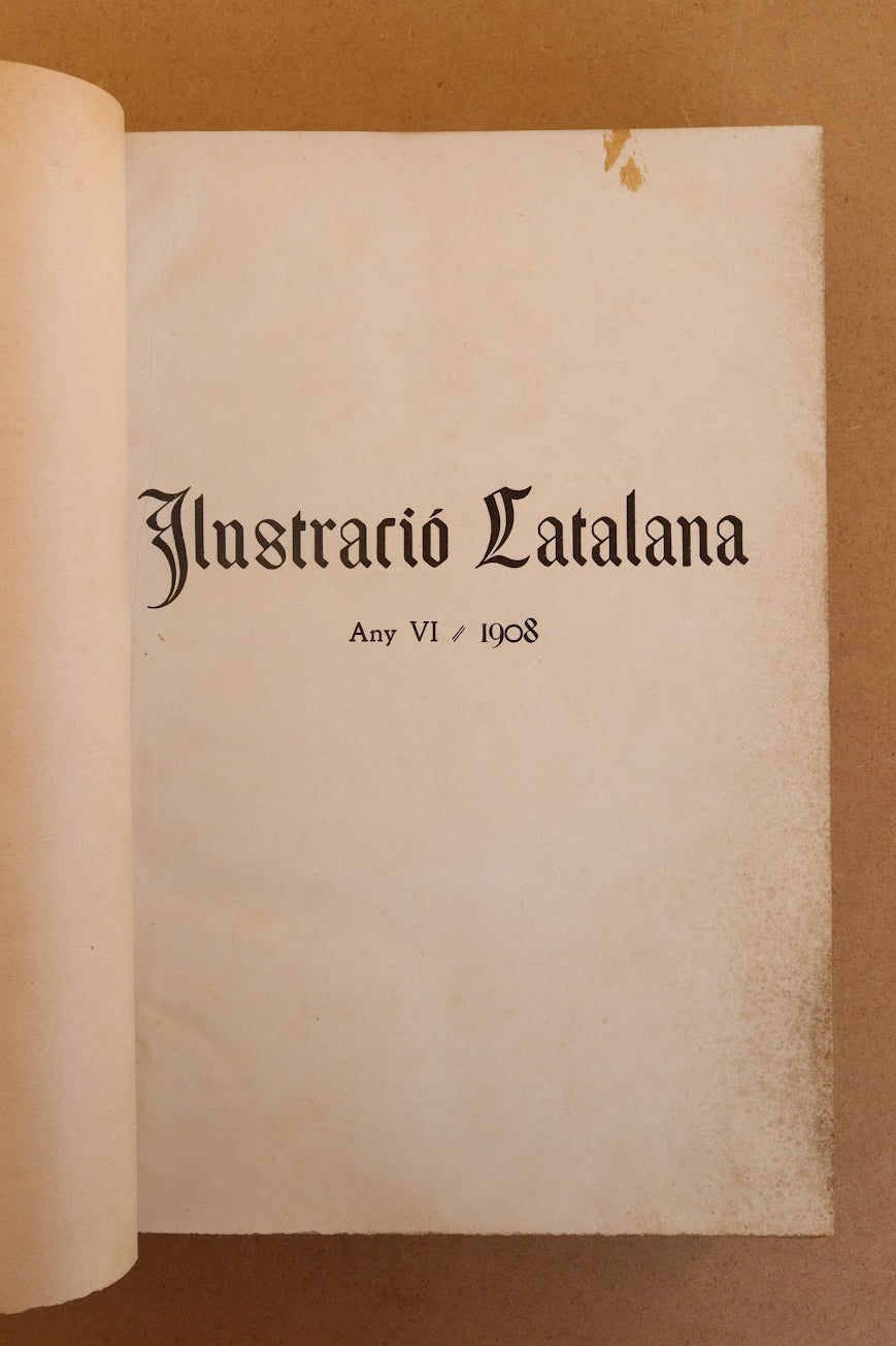 Ilustració Catalana, Barcelona, 1908