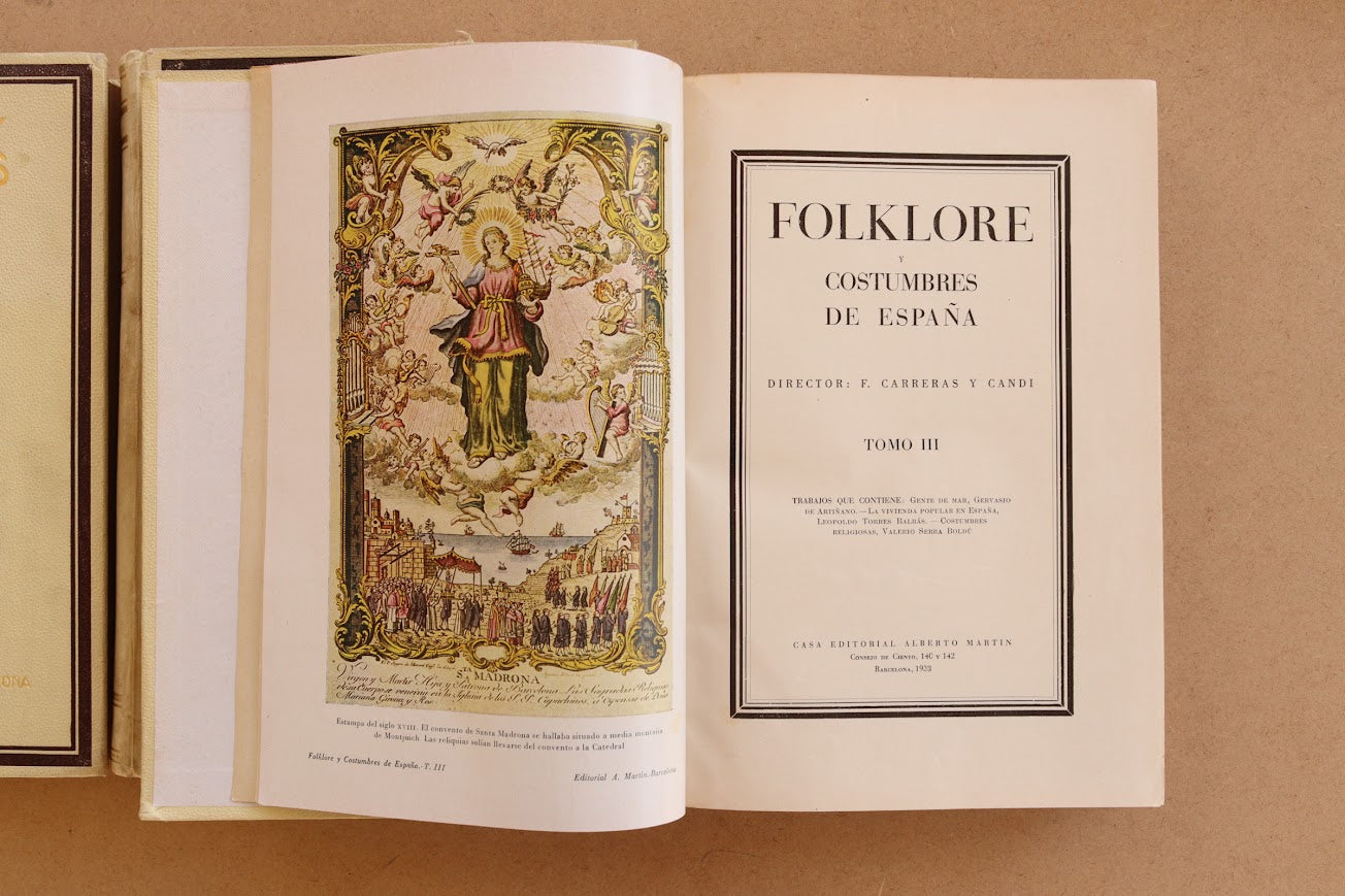 Folklore y Costumbres de España, 1931