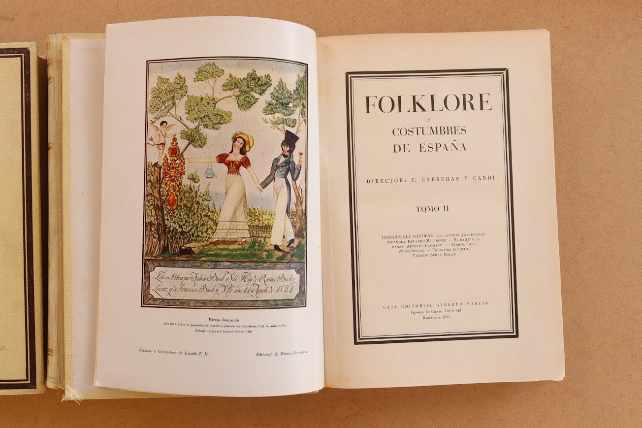 Folklore y Costumbres de España, 1931