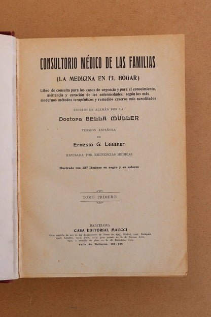 Consultorio Médico de las Famílias, Años 30