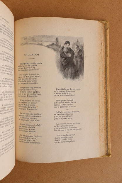 Cantares Populares y Literarios, Montaner y Simón, 1900