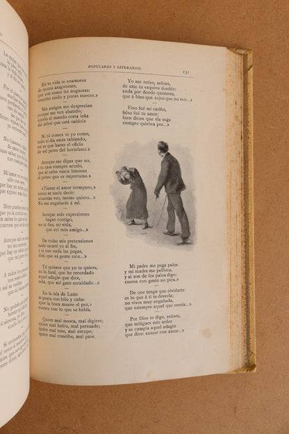 Cantares Populares y Literarios, Montaner y Simón, 1900