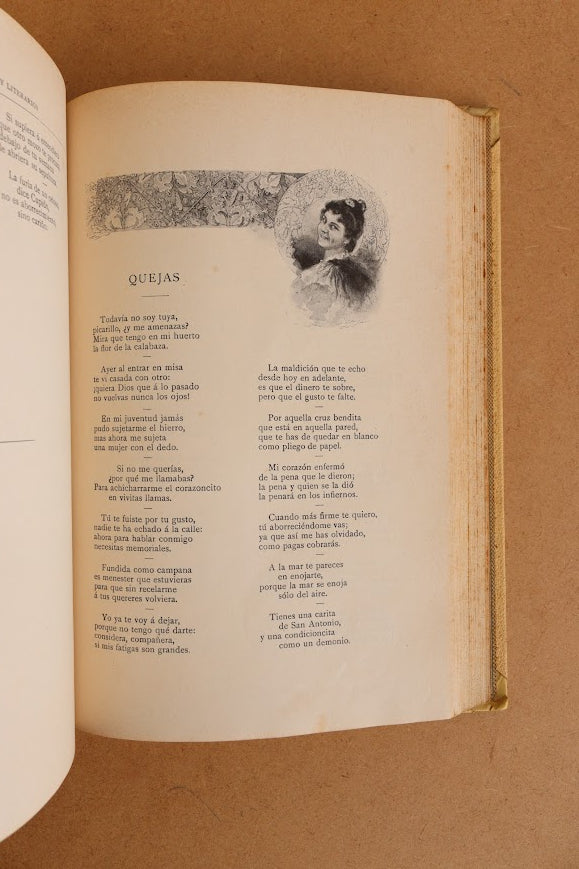 Cantares Populares y Literarios, Montaner y Simón, 1900