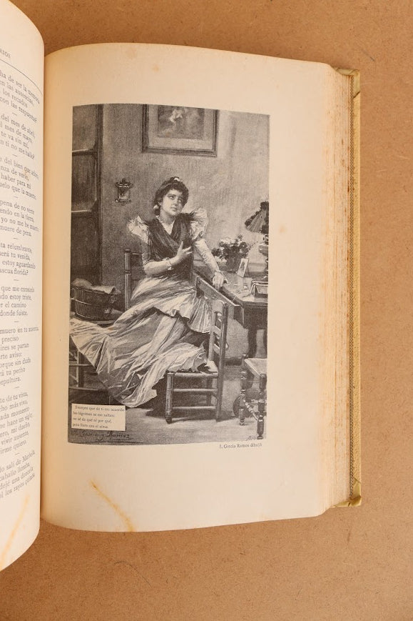 Cantares Populares y Literarios, Montaner y Simón, 1900