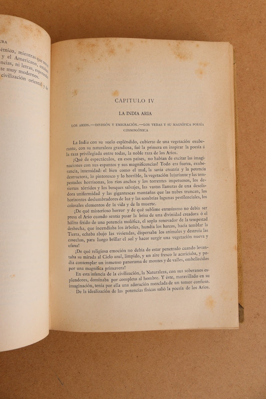 Historia de la Literatura, Montaner y Simón, 1902