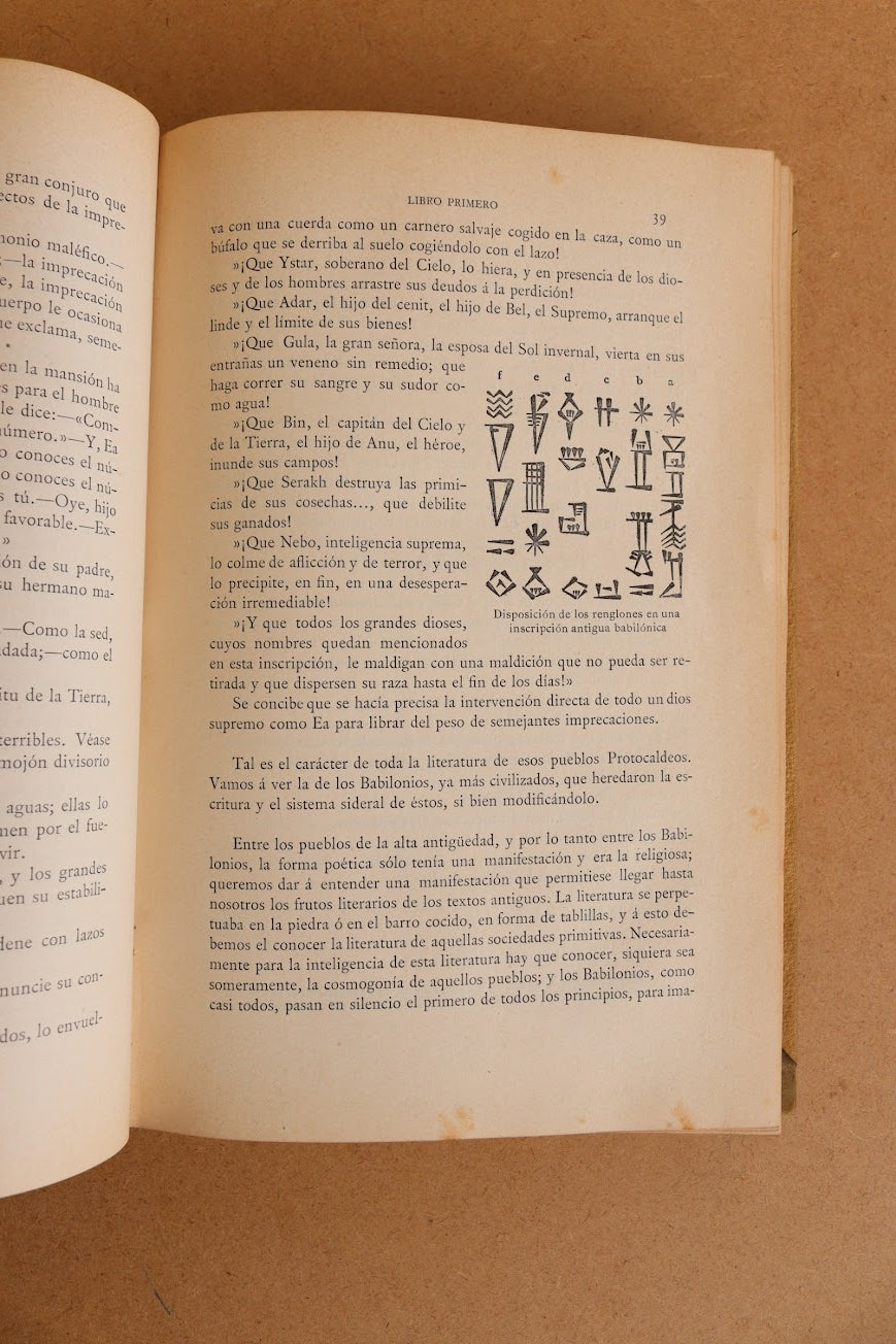 Historia de la Literatura, Montaner y Simón, 1902