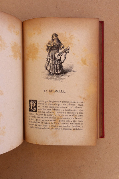 Novelas Españolas, Cervantes, Quevedo y Hurtado de Mendoza, 1882