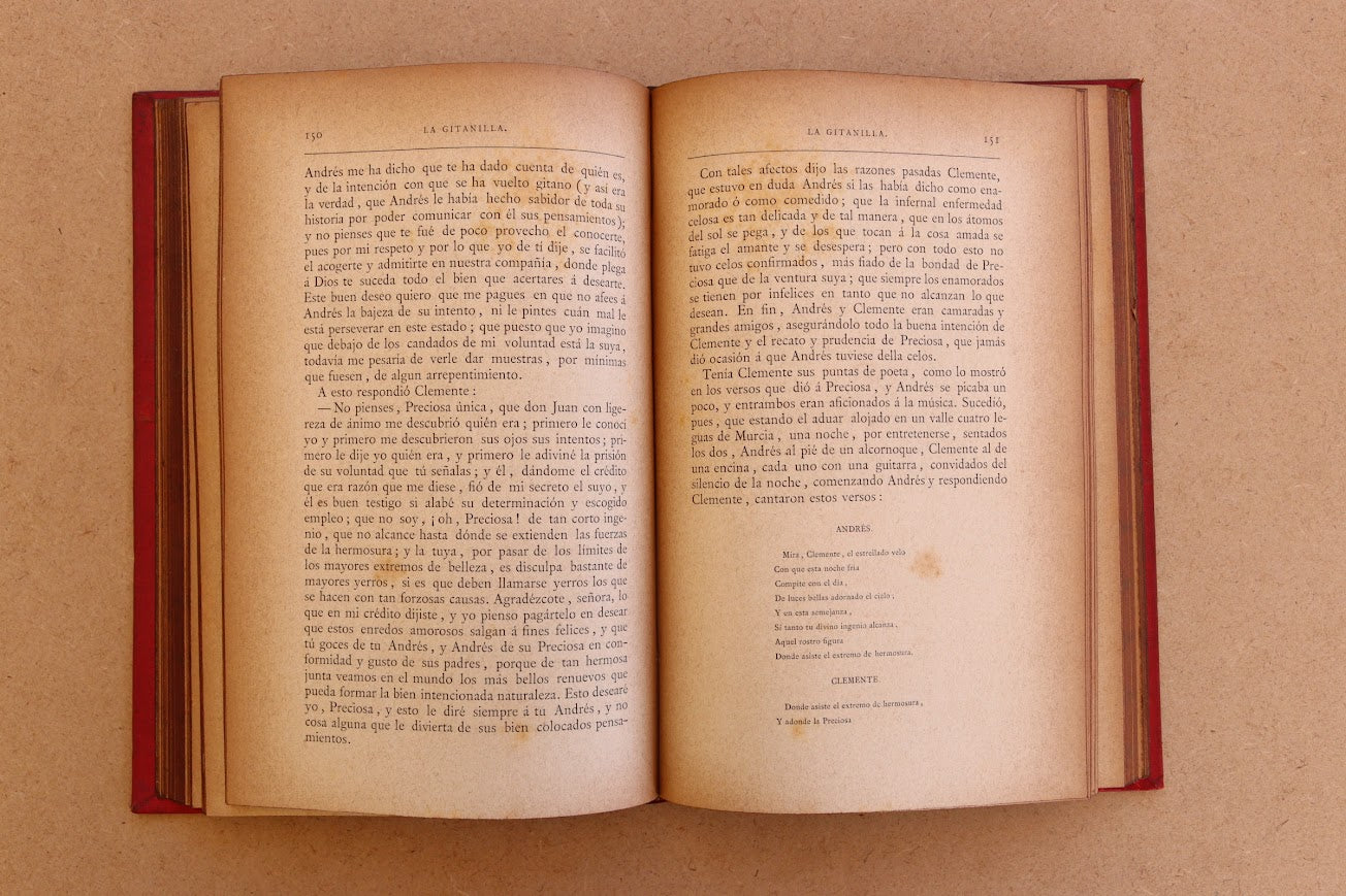 Novelas Españolas, Cervantes, Quevedo y Hurtado de Mendoza, 1882