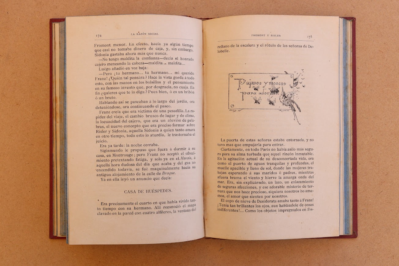 La Razón Social, Biblioteca Arte y Letras, 1883