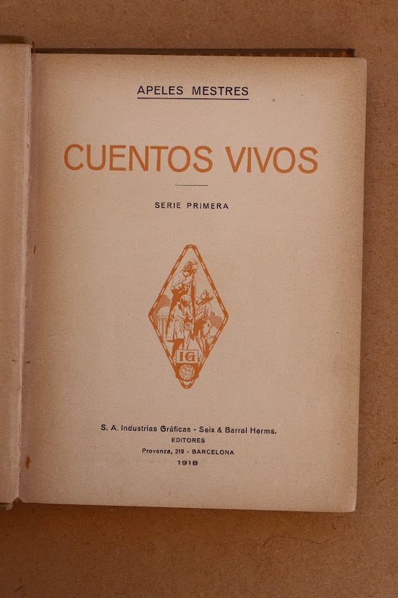 Cuentos Vivos, Apeles Mestres, 1918