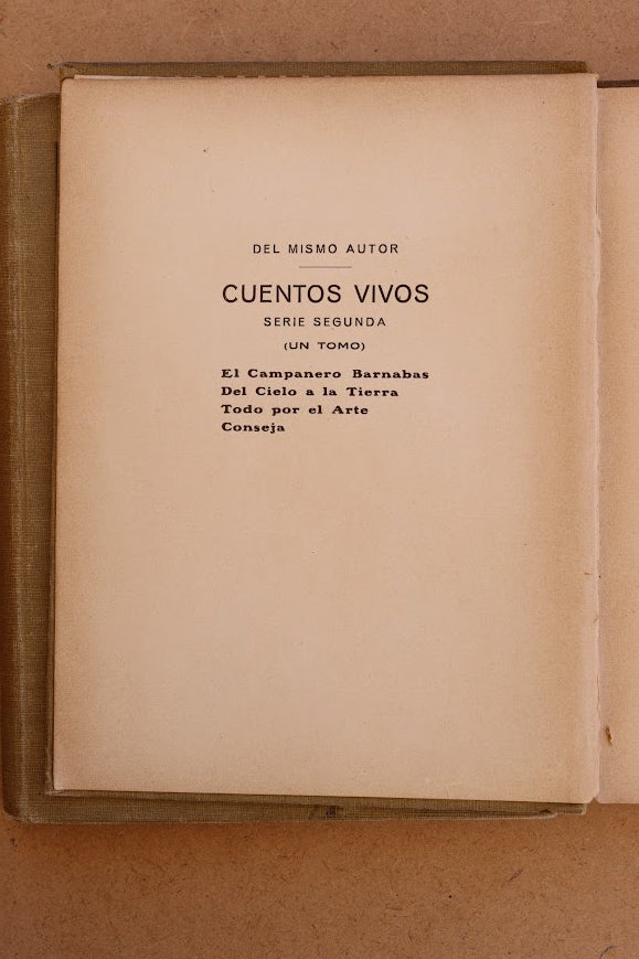 Cuentos Vivos, Apeles Mestres, 1918