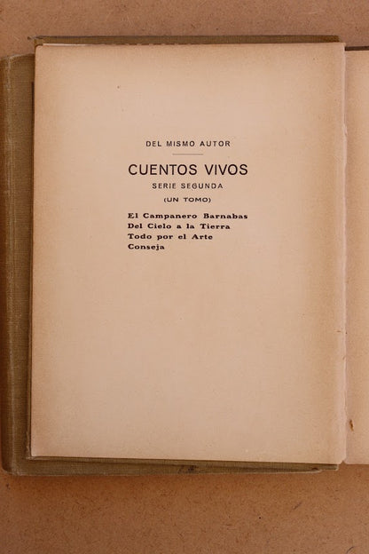 Cuentos Vivos, Apeles Mestres, 1918