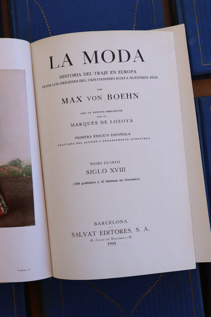 La Moda, Historia del Traje en Europa, Años 40 (Completo + Extras)