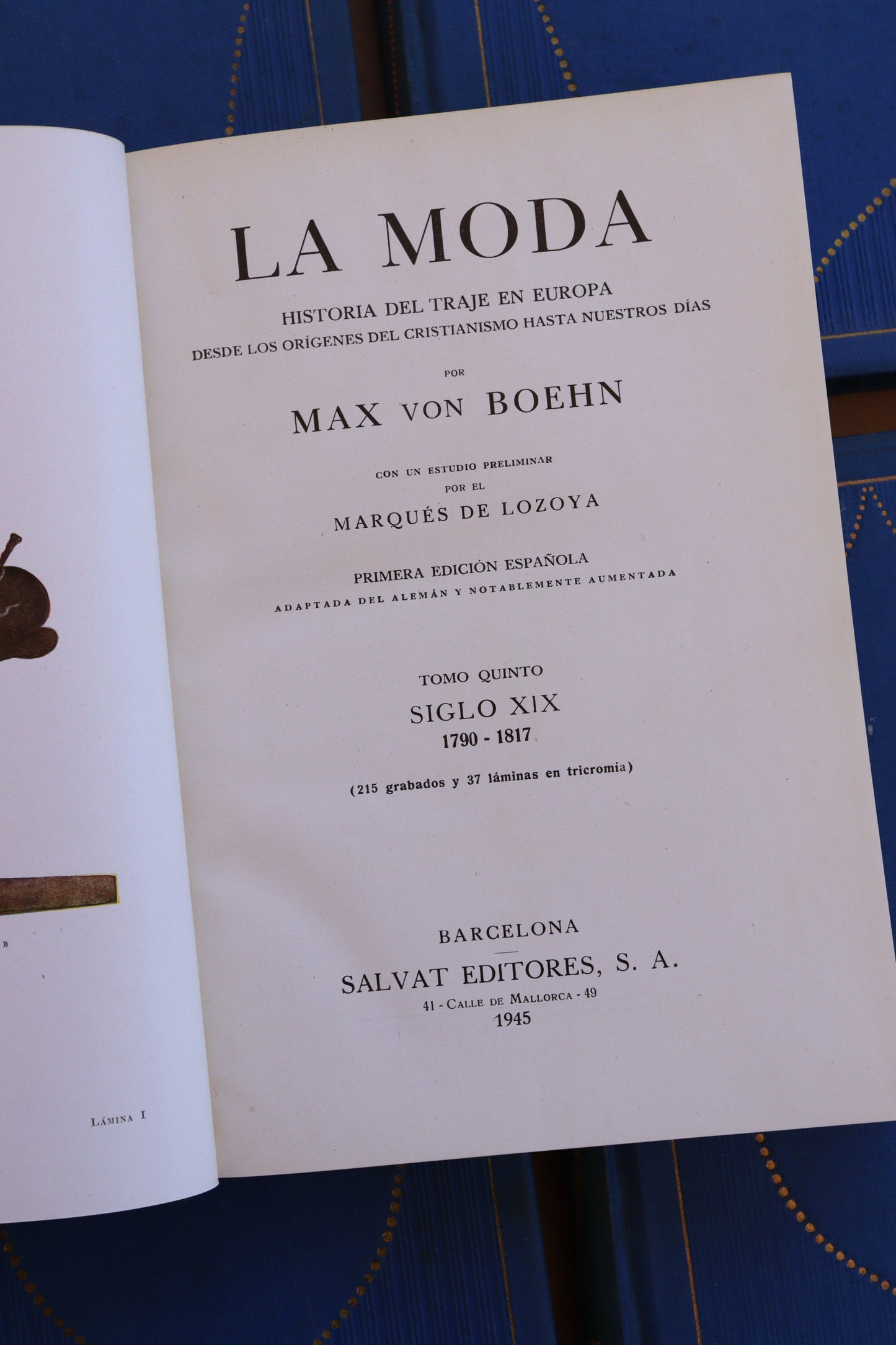 La Moda, Historia del Traje en Europa, Años 40 (Completo + Extras)