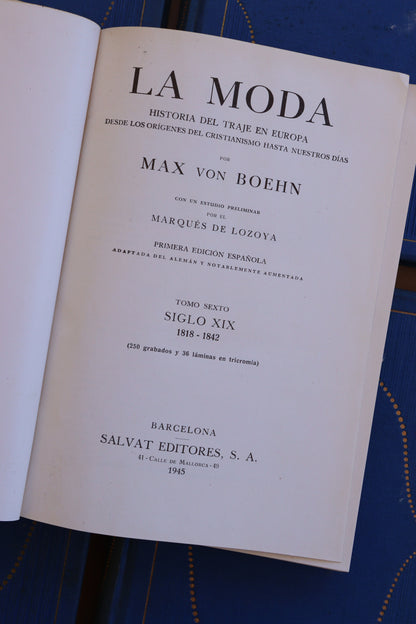 La Moda, Historia del Traje en Europa, Años 40 (Completo + Extras)