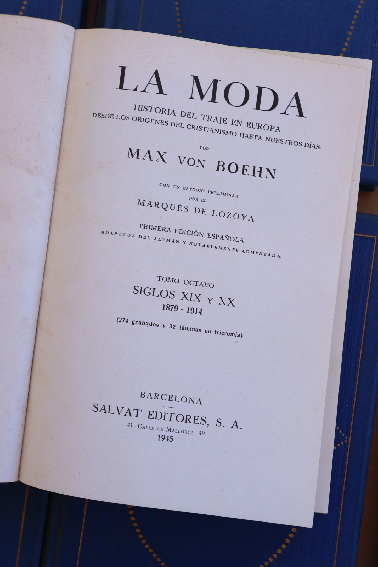 La Moda, Historia del Traje en Europa, Años 40 (Completo + Extras)