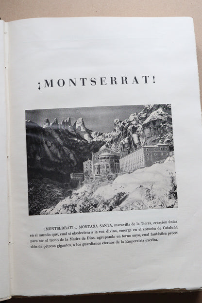 Montserrat Montaña Santa, Edición Limitada y Numerada, 1945