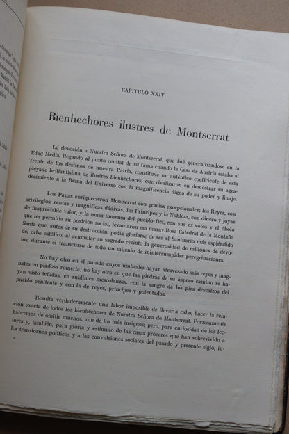 Montserrat Montaña Santa, Edición Limitada y Numerada, 1945