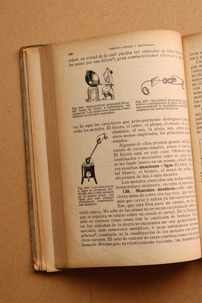 Ciencias Físicas y Naturales, Gustavo Gili, 1911