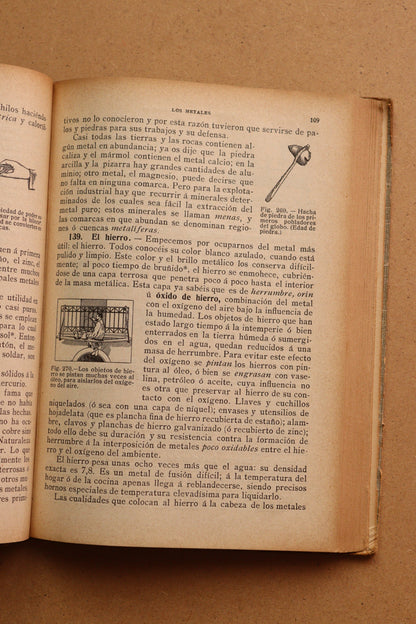 Ciencias Físicas y Naturales, Gustavo Gili, 1911