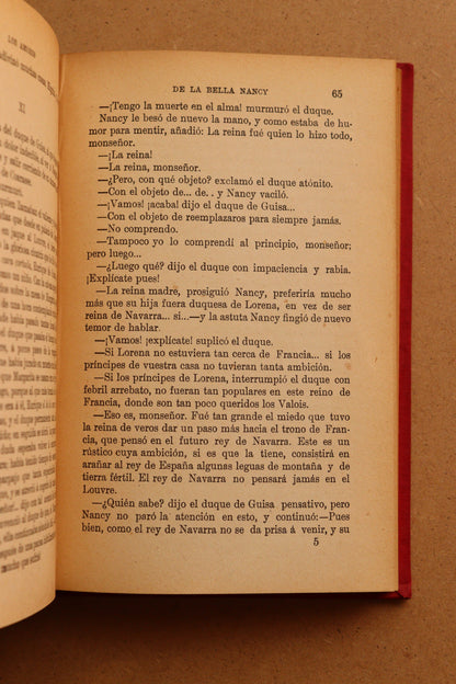 Los Amores de la Bella Nancy, Maucci, 1898