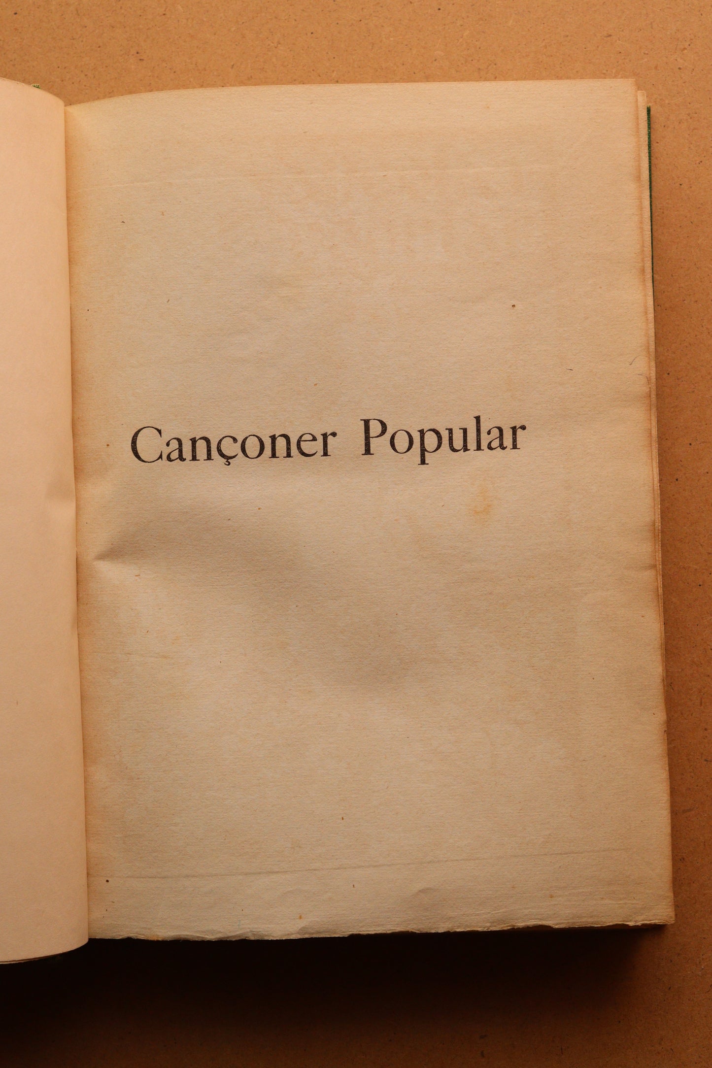 Cançoner Popular, 1ª, 2ª y 3ª serie. En un vol. 1901-1913