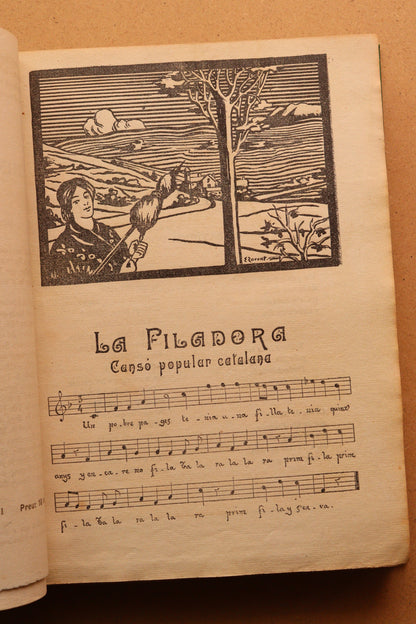 Cançoner Popular, 1ª, 2ª y 3ª serie. En un vol. 1901-1913