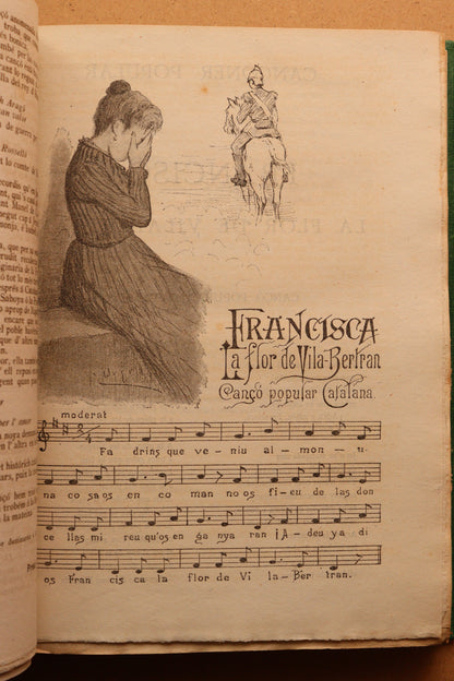 Cançoner Popular, 1ª, 2ª y 3ª serie. En un vol. 1901-1913