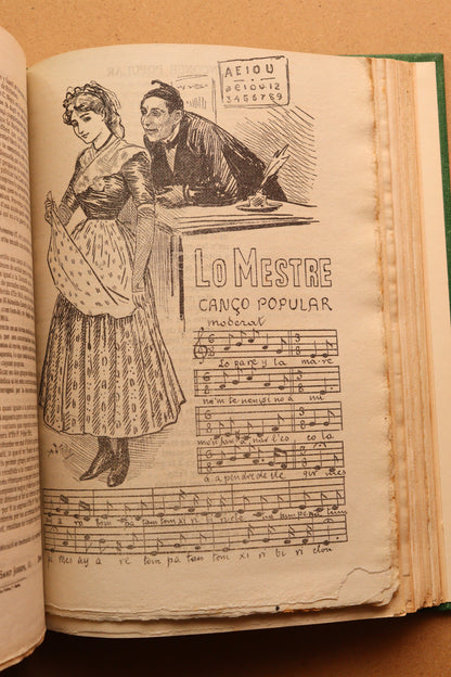 Cançoner Popular, 1ª, 2ª y 3ª serie. En un vol. 1901-1913