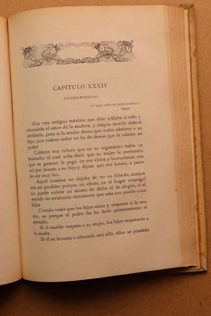 Modo de ser feliz en el matrimonio, Montaner y Simón, 1915