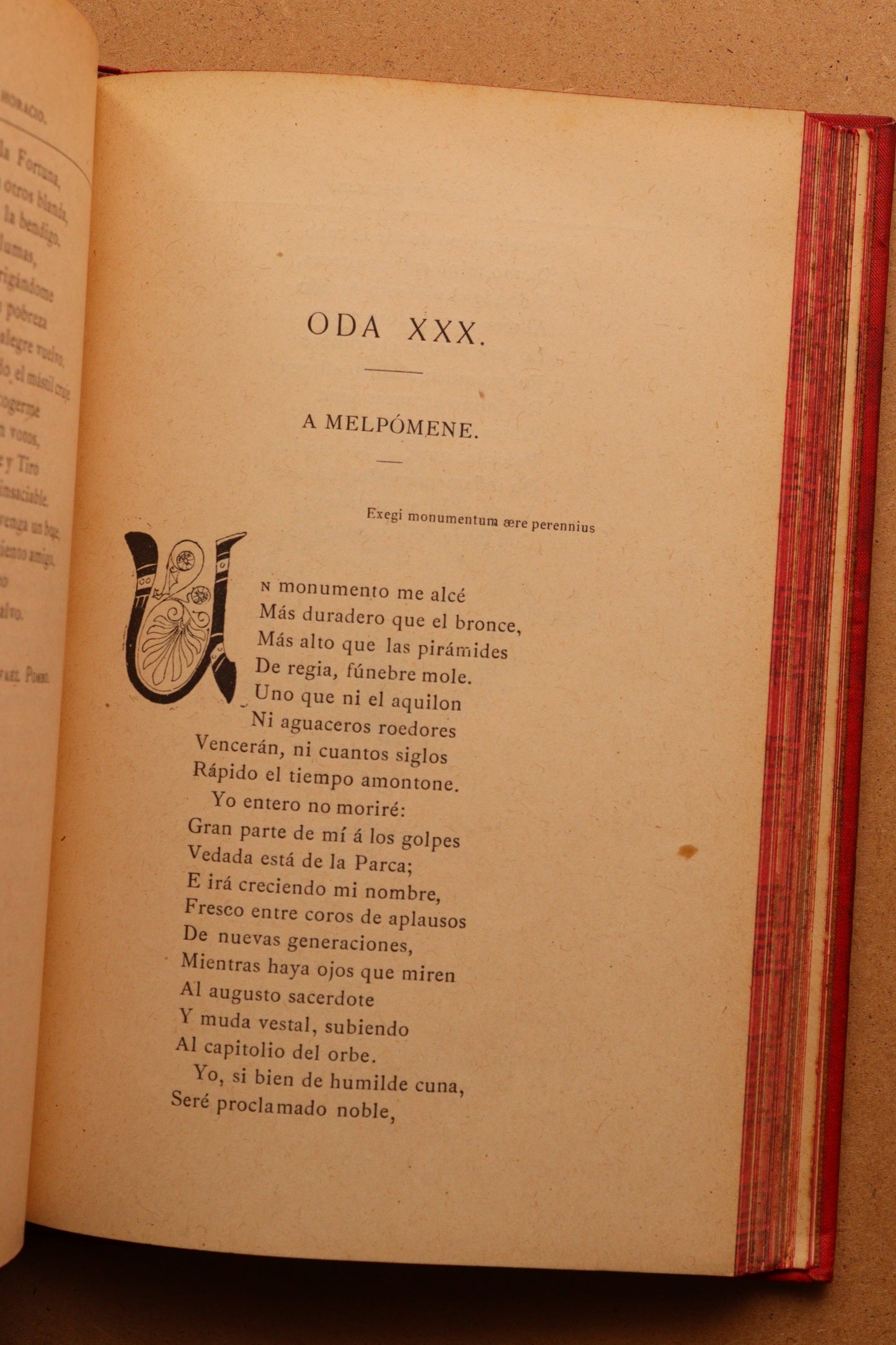 Odas de Horacio, Biblioteca Arte y Letras, 1882