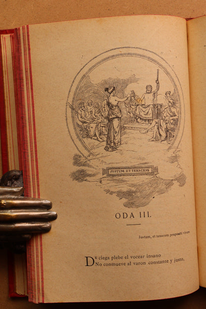 Odas de Horacio, Biblioteca Arte y Letras, 1882