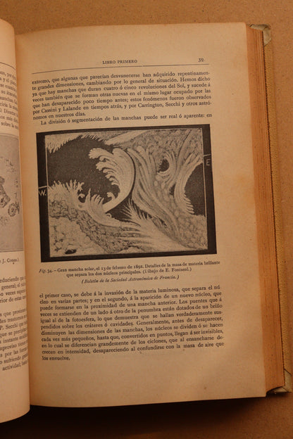 Astronomía Popular, Montaner y Simón, 1901