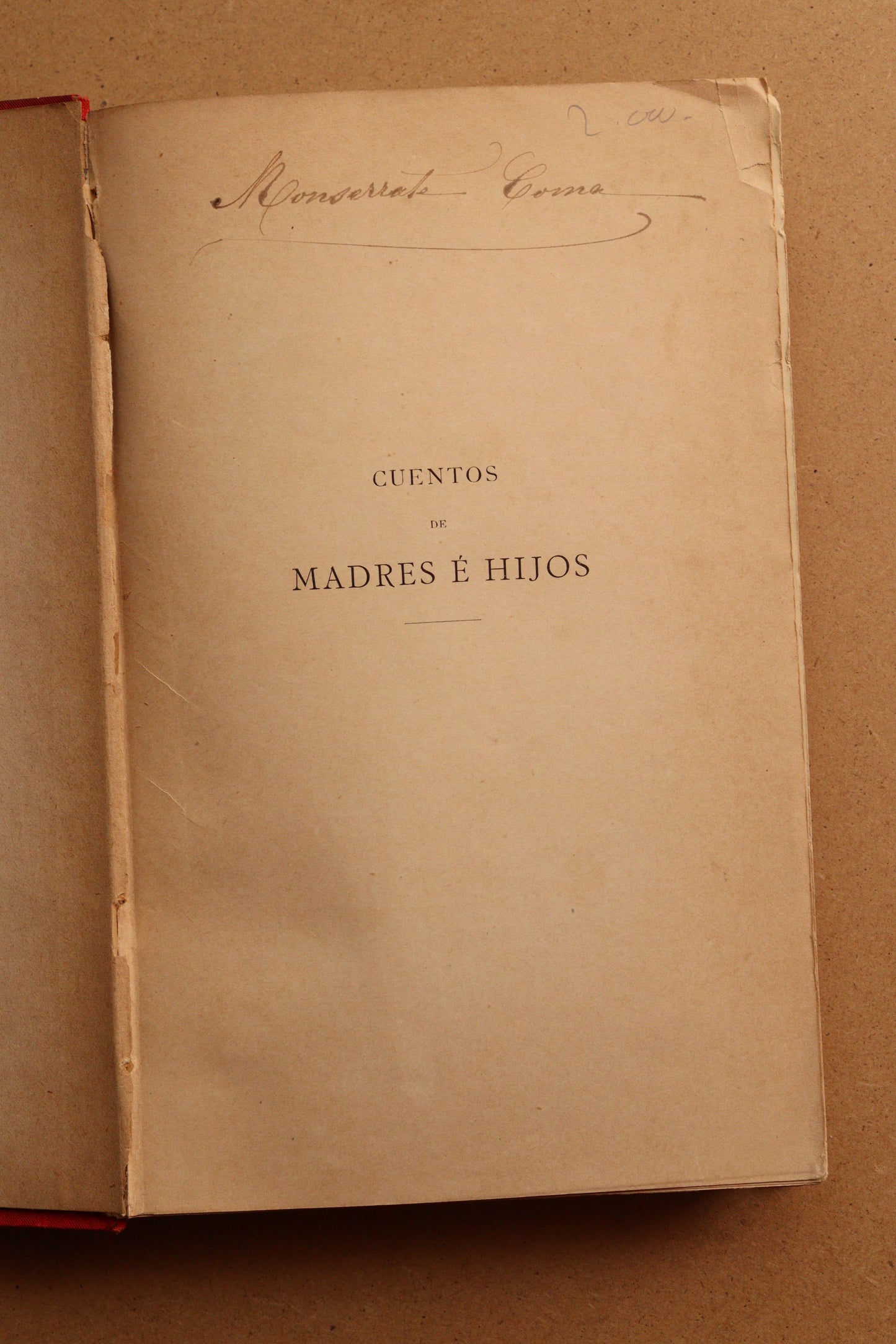 Cuentos de madres e hijos, Trueba, 1878