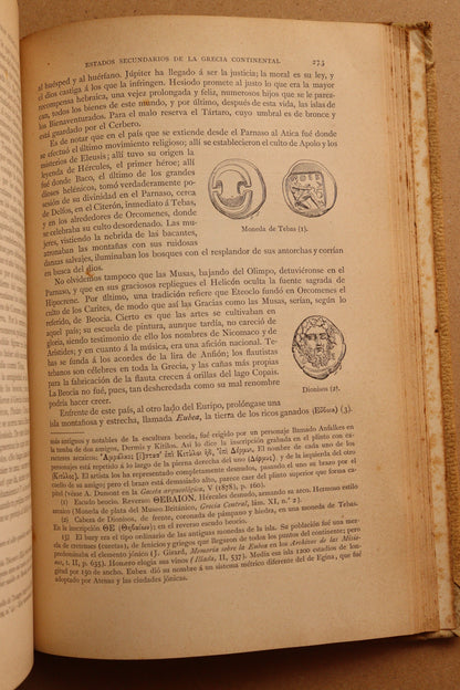 Historia de los Griegos, Montaner y Simón, 1890-1891