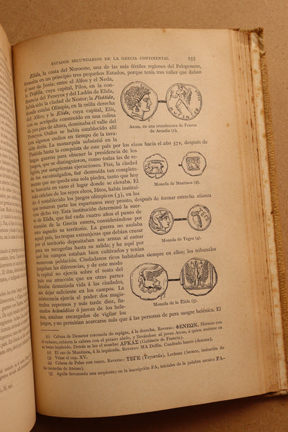 Historia de los Griegos, Montaner y Simón, 1890-1891