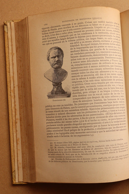 Historia de los Griegos, Montaner y Simón, 1890-1891