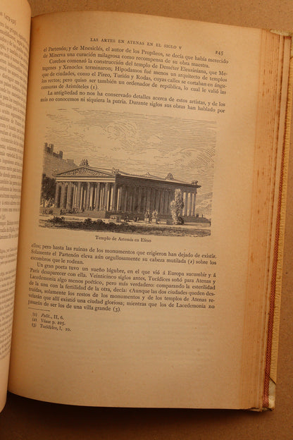 Historia de los Griegos, Montaner y Simón, 1890-1891