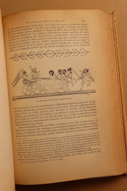 Historia de los Griegos, Montaner y Simón, 1890-1891